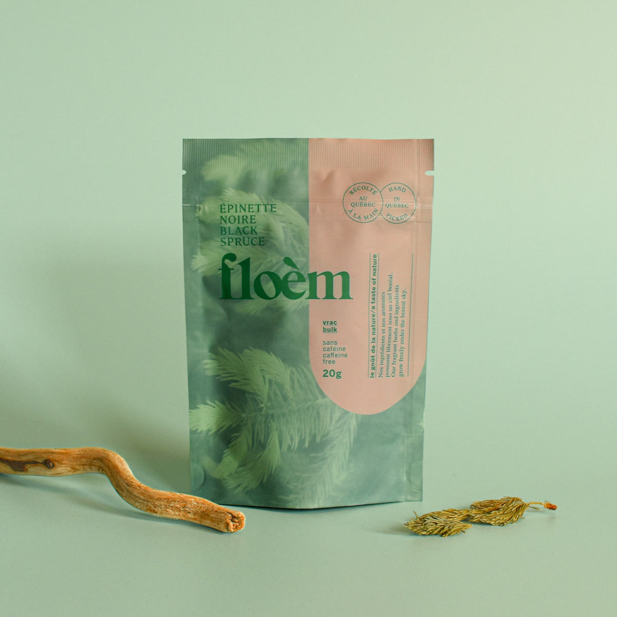 Sac de pousses d'épinette noire Floèm