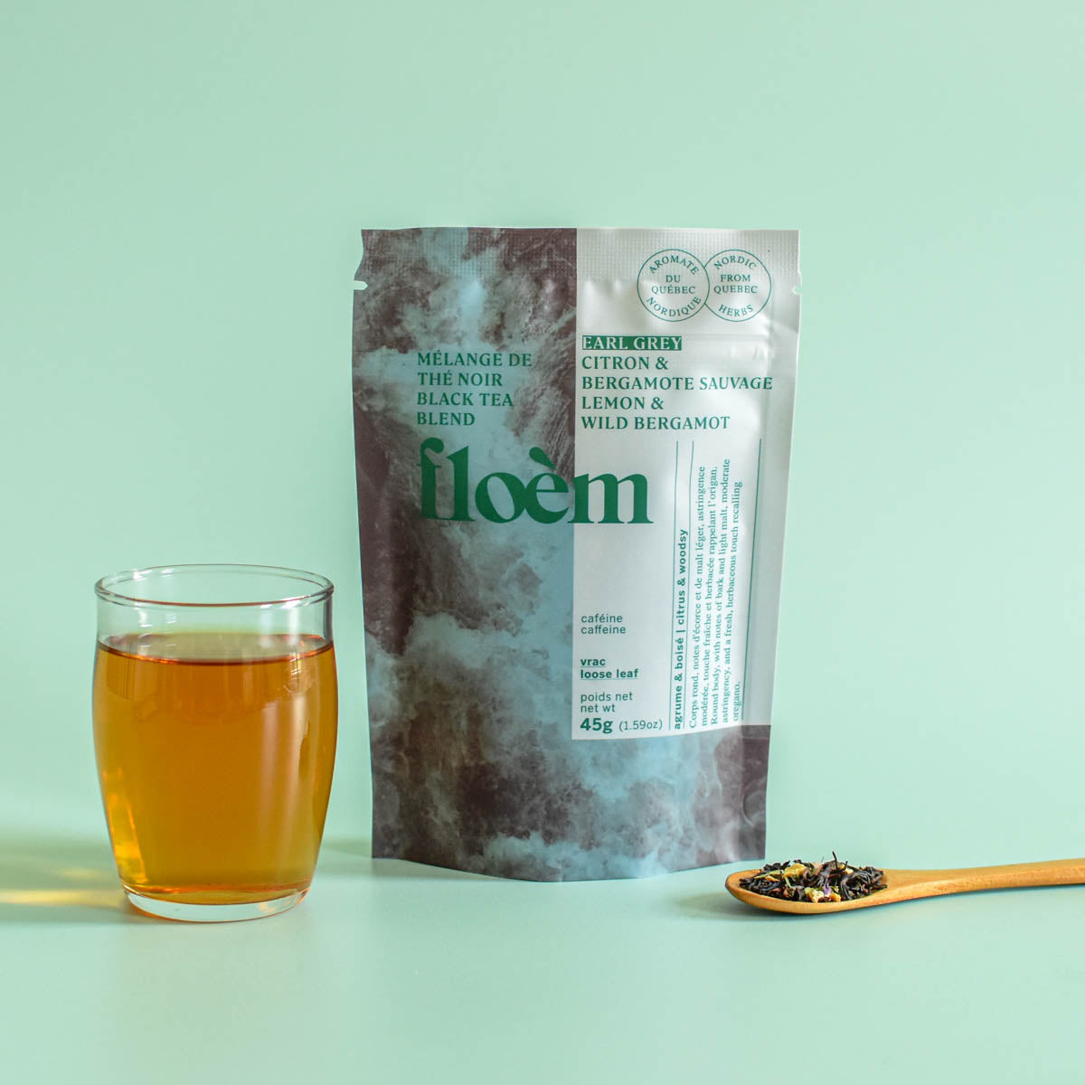 Loose Leaf Tea - Earl Grey Black Tea, Lemon & Wild Bergamot