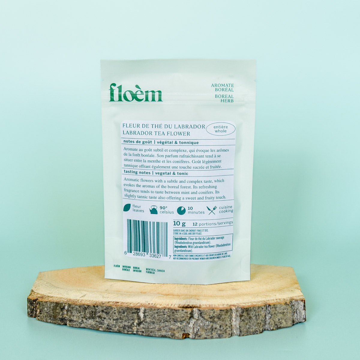 Fleur de thé du Labrador - Ingrédients - Floèm