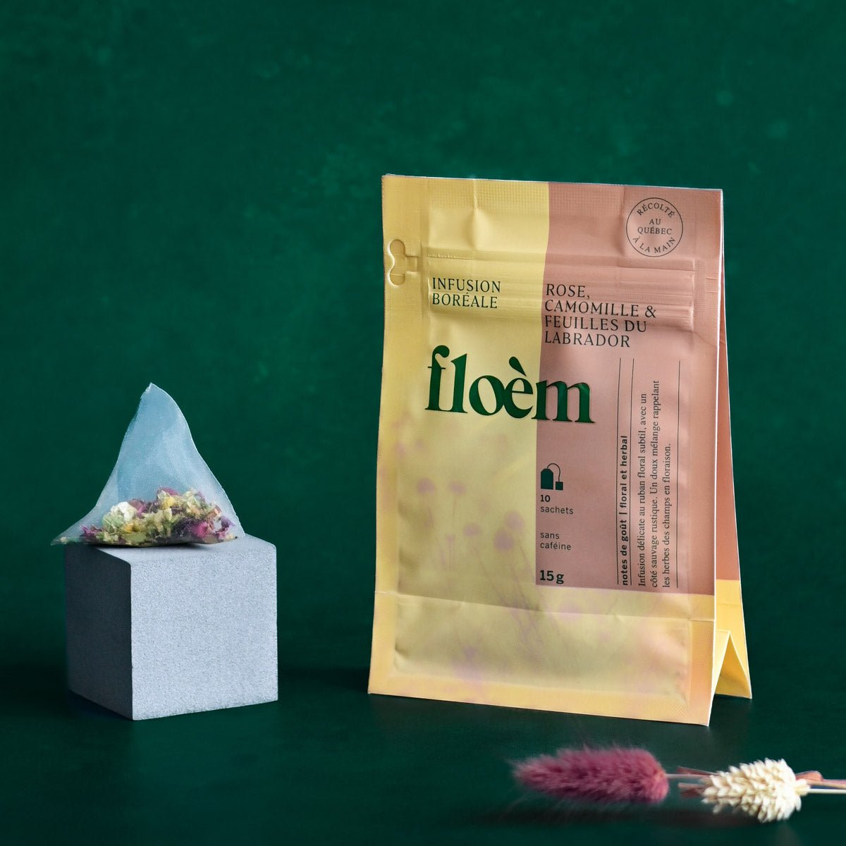Ensemble de tisane - Ensemble découverte, pack de 4 variétés en sachets de thé - Hide - Floèm