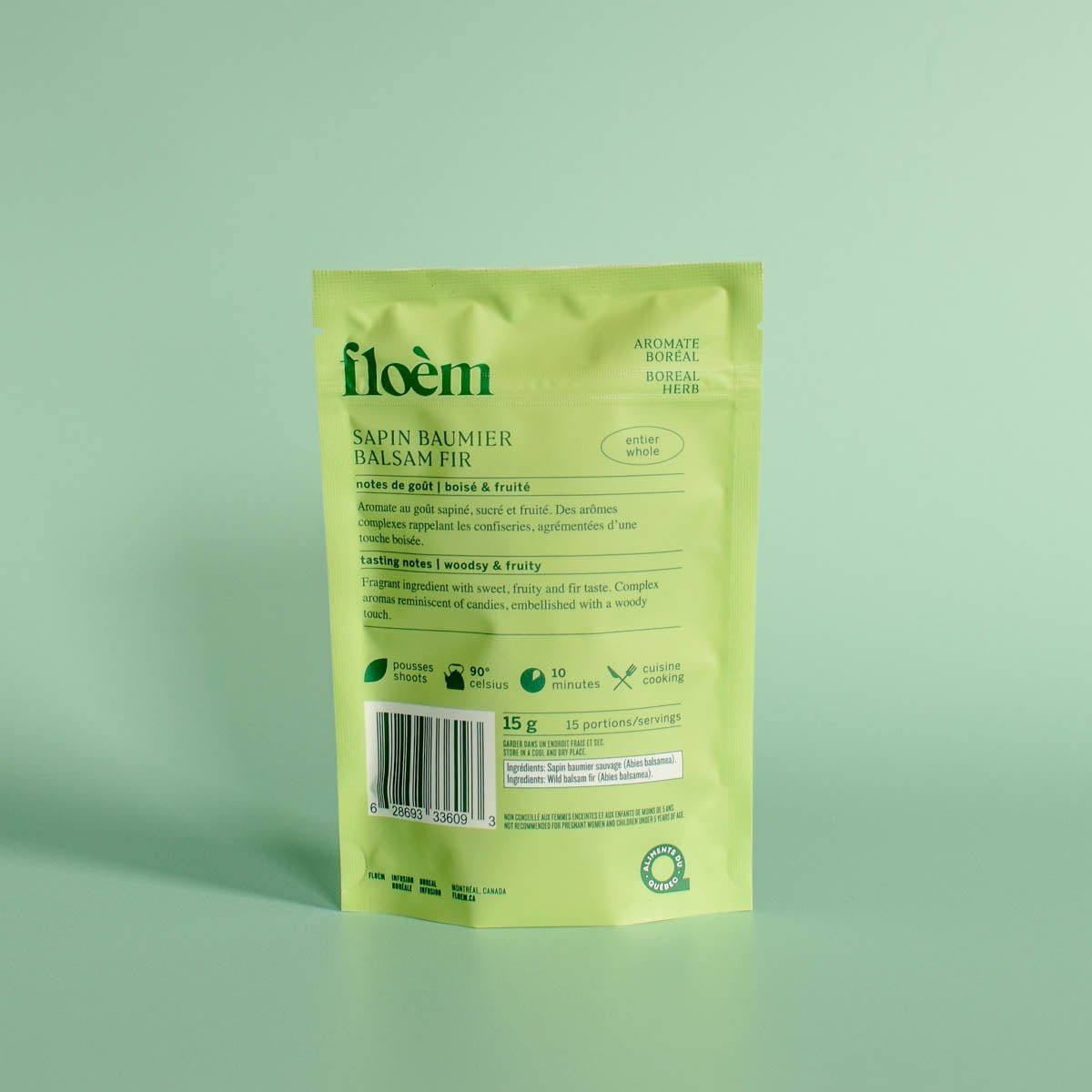 Sapin baumier - Ingrédients - Floèm