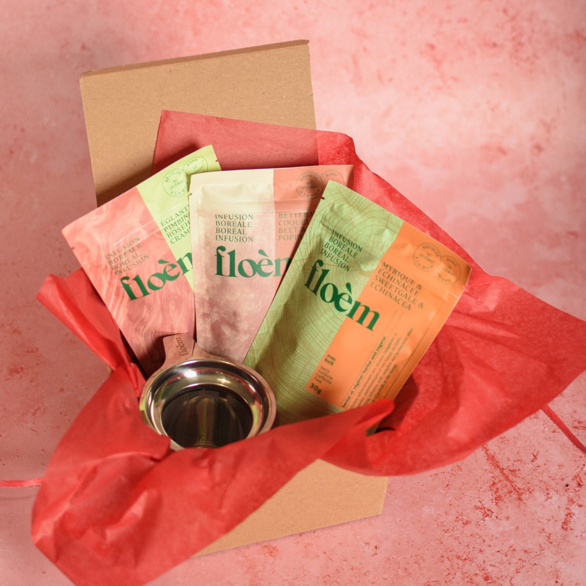Tisane en cadeau - Coffret Origine - Tisane - Floèm