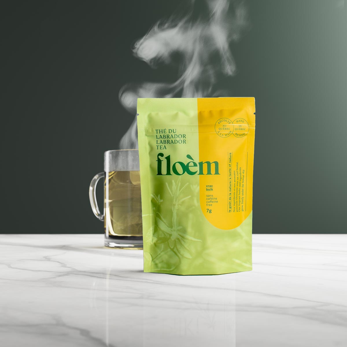 Thé & tisane couleur blanche ou transparente - Floèm