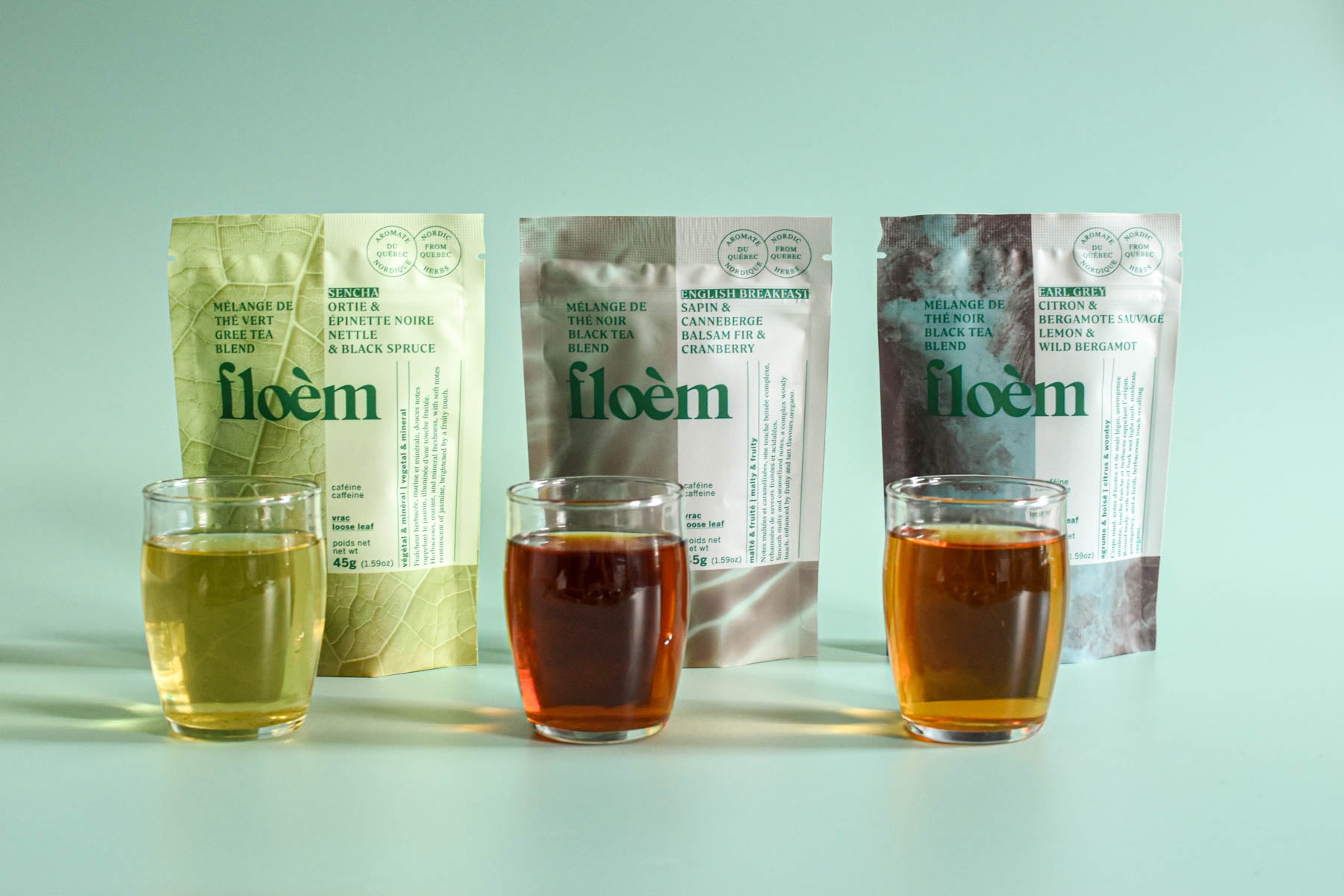 Herbal Tea Bags | Apple, Meadowsweet & Labrador Tea | Floèm
