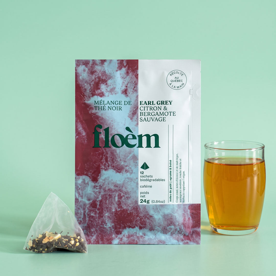 Flat bottom pouch - Produit Earl Grey Citron & Bergamote sauvage