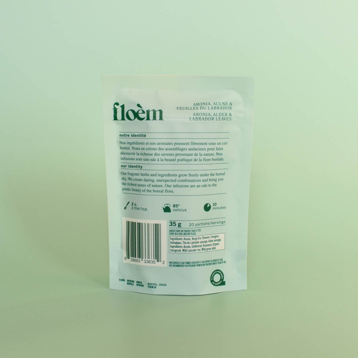 Tisane en vrac - Aronia & Aulne - Tisane - Floèm